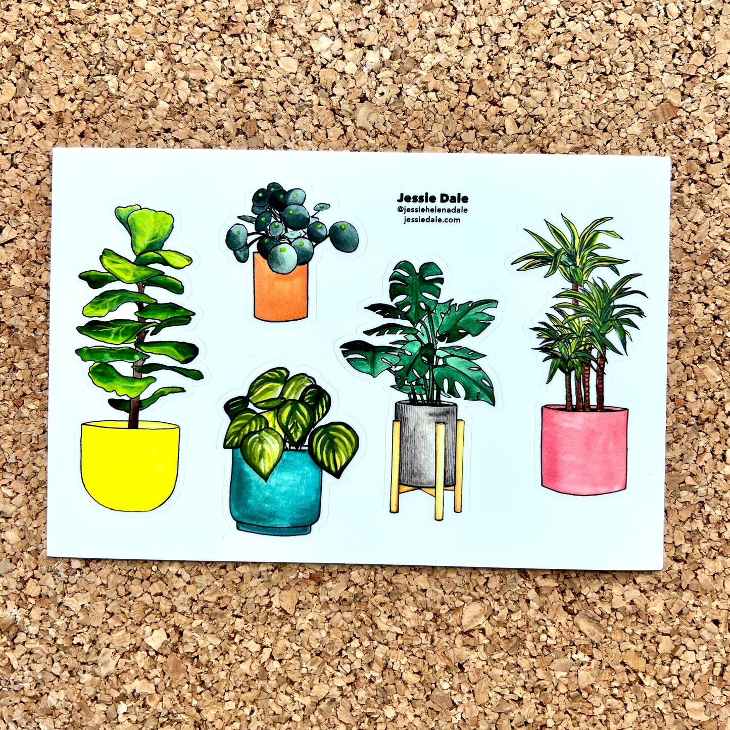 3-Pack Plant Love Sticker Sheets