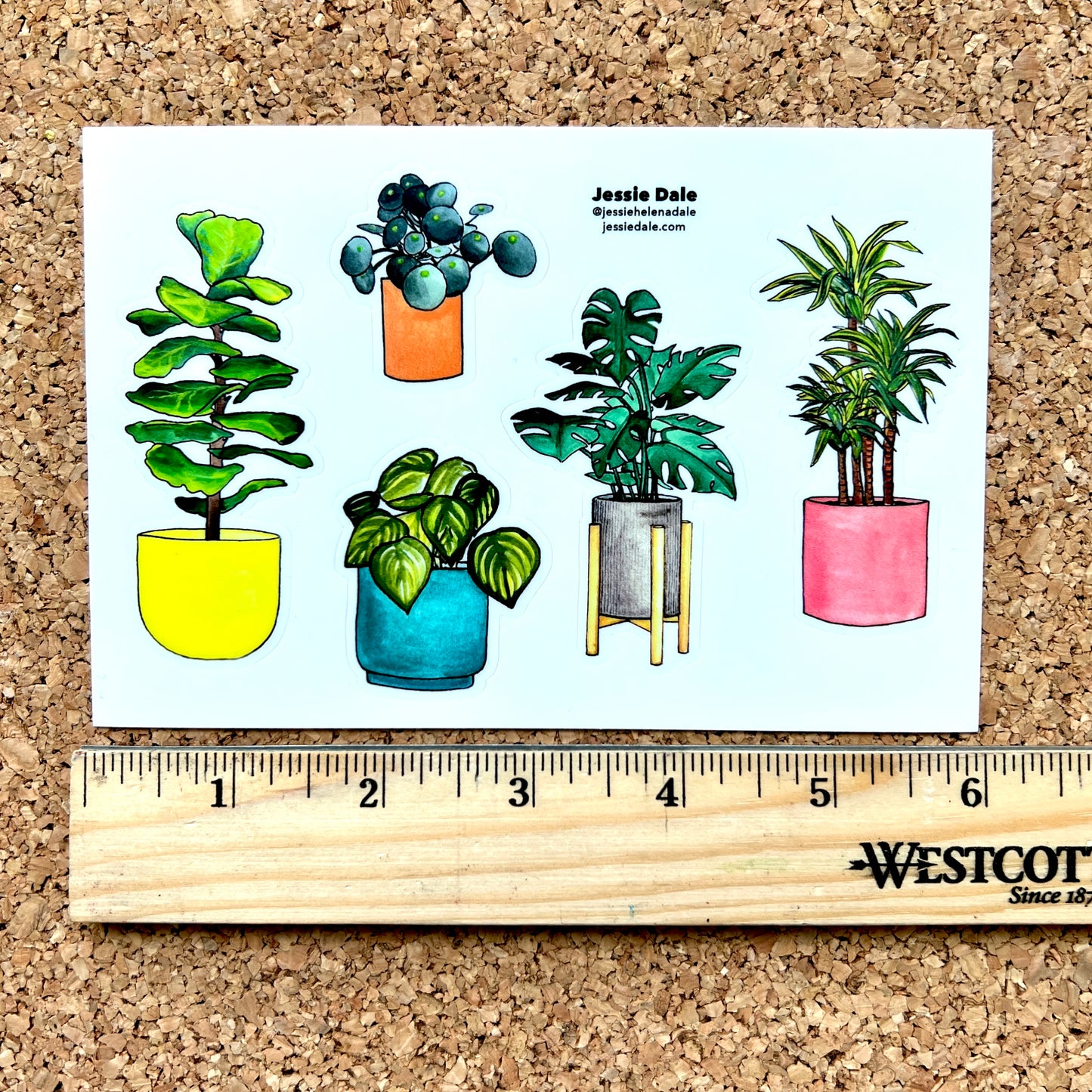 3-Pack Plant Love Sticker Sheets